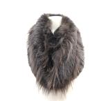  Comme Ca Du Mode COMME CA DU MODE палантин muffler шарф снуд мех мех кролика Chinese racoon чай Brown /AU женский 