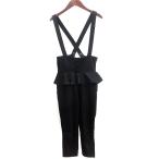  Michel ma Caro nmichell Macaron брюки комбинезон комбинезон укороченные брюки лента pe слива XS чёрный черный /AU женский 