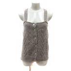  Journal Standard JOURNAL STANDARD вязаный топ шерсть альпака . рукав имеется чай Brown /MS женский 