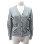 ポロ ラルフローレン POLO RALPH LAUREN カーディガン ニット 長袖 S グレー /YI レディース