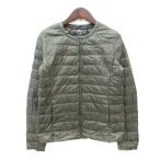 ユニクロ UNIQLO ダウンジャケット M 緑 グリーン /MN レディース