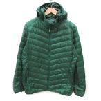 ユニクロ UNIQLO ダウンジャケット 総裏地 M 緑 グリーン /MS メンズ