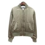  Planet Blue world Planet blue World с хлопком жакет блузон M бежевый хаки /MN женский 