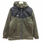 lipna-LIPNER by WEATHER GEAR с хлопком жакет блузон Zip выше общий подкладка L зеленый зеленый чёрный черный /YK мужской 