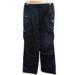  Puma PUMA брюки-карго джерси вышивка нейлон L чёрный черный /AU женский 