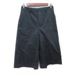  Urban Research URBAN RESEARCH гаучо брюки лен .linen.36 S чёрный черный /YI женский 