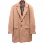  Jun красный JUNRed Пальто Честерфилд общий подкладка LL бежевый /YK *RY мужской 