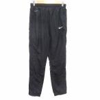  Nike NIKE спорт одежда брюки джерси обратная сторона сетка L чёрный черный /YK *RY женский 
