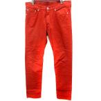  Abahouse ABAHOUSE брюки Denim джинсы распорка длинный 2 orange красный /RT мужской 
