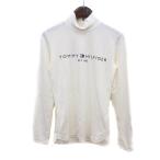  Tommy Hilfiger TOMMY HILFIGER GOLF Golf одежда cut and sewn с высоким воротником принт длинный рукав S белый слоновая кость /MN женский 