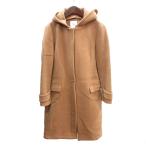 to-naruTONAL no color пальто длинный капот шерсть общий подкладка 36 S Camel чай Brown /AU женский 