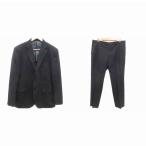 bi обезьяна noVISARUNO костюм выставить tailored jacket необшитый на спине слаксы брюки 180cm-B чёрный черный /YK мужской 