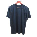  Nike NIKE спорт одежда футболка cut and sewn вырез лодочкой one отметка короткий рукав XL темно-синий темно-синий белый белый /MS мужской 