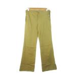  Michel Klein MICHEL KLEIN брюки flair ботинки cut лен linen хлопок гонки выше 36 чай Brown /AH11 женский 