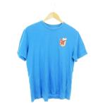 ショッピングナイキ tシャツ メンズ ナイキ NIKE TEE Tシャツ カットソー ラウンドネック 半袖 プリント SHOEBOX L 青 ブルー /AO7 ☆ メンズ