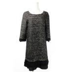  Strawberry Fields STRAWBERRY-FIELDS One-piece вязаный Mini 7 минут рукав ламе украшен блестками лента узор окантовка 2 чёрный 