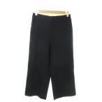  Michel Klein MICHEL KLEIN брюки слаксы широкий гаучо стрейч шерсть . ходить на работу бизнес 38 темно-синий темно-синий /AO19 женский 