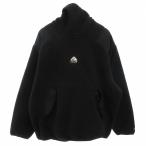 シュプリーム SUPREME × ナイキ NIKE ACG Fleece Pullover パーカー フーディ ボア ロゴ刺繍 長袖 XL 黒 ブラック DN3254-010 /FF ■GY62