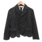 コムデギャルソンコムデギャルソン COMME des GARCONS COMME des GARCONS AD2008 テーラードジャケット ブレザー S スカラップヘム