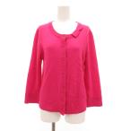 ショッピングケイトスペード ケイトスペード KATE SPADE NEW YORK LIVE COLORFULLY カーディガン リボン カシミヤ混 M ピンク /JS ■GY62 レディース