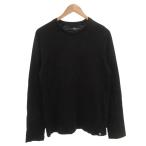 ハイドロゲン HYDROGEN Tシャツ ロンT クルーネック スカル ロゴ 長袖 S 黒 ブラック /FF ■GY62 メンズ