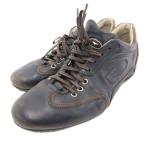 GUARDIANI спортивные туфли прогулочные туфли кожа 40 темно-синий темно-синий /JS #GY62 мужской 