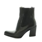 プラダ PRADA ショートブーツ サイドゴア チャンキーヒール 35 22.0cm 黒 /MI ■GY62 レディース