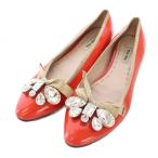 ミュウミュウ miumiu フラットシュー�