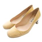 ミュウミュウ miumiu エナメルパンプ�