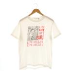 グッドロックスピード GOOD ROCK SPEED プリントＴシャツ F 白 ホワイト 半袖 /AG ■GY62 レディース