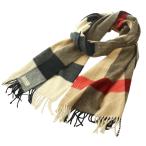  Burberry BURBERRY половина mega проверка кашемир muffler палантин многоцветный бежевый серый /SS #OS #GY62 женский 