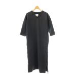 ショッピングロンハーマン ロンハーマン Ron Herman JANE SMITH Vネックドレス スウェット ワンピース ONE チャコール /ES ■GY48 レディース