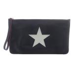  красный Valentino RED VALENTINO Star звезда клатч ручная сумочка Logo чёрный черный /SR #GY49 женский 