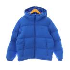 ショッピングラコステ ラコステ LACOSTE バックステッチショートダウンジャケット ロゴ ワッペン USS/M ブルー BH4484L /DO ■GY53 メンズ