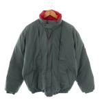  Moncler ski wear Vintage Asics производства SMQ133 пуховик лыжи одежда 98-6 серый красный /ES #GY53 мужской 