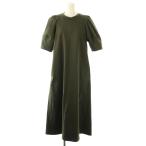 マリアプラス MagliaPlus ワンピース パフスリーブ F カーキ /ES ■GY57