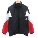  Adidas adidas спорт одежда воротник-стойка жакет средний длина Logo 160cm чёрный черный /SM11 #GY58 мужчина мужской 