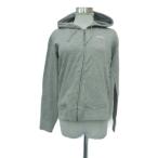  Puma PUMA Zip Parker жакет средний длина Logo принт L серый /HO21 #GY58 женский 