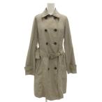 rofloaf тренчкот длинный 2S бежевый двойной breast ремень имеется 3604-76208 /GV #GY58 женский 