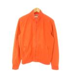 ショッピングzara ザラマン ZARA MAN DENIM COUTURE ブルゾン L オレンジ 無地 スタンドカラー 長袖 /AO7 ■GY58 メンズ