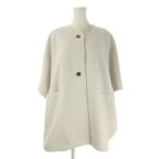  low to редкость monLAUTREAMONT накидка пончо пальто 38 серый ju no color 7 минут рукав do Ла Манш рукав /CK23 #GY60 женский 