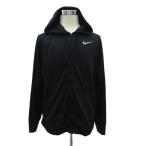  Nike NIKE спортивная одежда жакет Parker средний длина XL чёрный с капюшоном ./HO33 #GY58