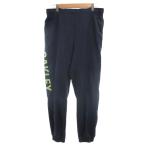  Oacley OAKLEY брюки-джоггеры низ L темно-синий темно-синий Logo принт кромка резина талия резина /KR #GY59 мужской 