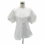 ユナイテッドアローズ UNITED ARROWS ブラウス カットソー 白 ホワイト 半袖 パフスリーブ ラウンドネック /YS1 ■GY58 レディース