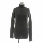 トーマスワイルド THOMAS WYLDE ニット セーター カシミヤ 長袖 ハイネック 髑髏 スカル ラインストーン S グレー /XZ ■GY57