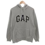  Gap GAP Parker f-tiM серый Logo выше like длинный рукав /FF #GY60 мужской 
