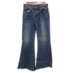 ショッピングロンハーマン ロンハーマン ヴィンテージ R.H.vintage フレアデニムパンツ ジーンズ ブーツカット 23 ストレッチ インディゴブルー /GV ■GY59