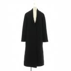 nitiaNITYA длинное пальто шерсть M чёрный черный бушлат #GY58 женский 