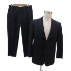 molabito костюм выставить верх и низ tailored jacket средний длина одиночный кнопка общий подкладка слаксы брюки длинный длина шерсть темно-синий 