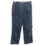  Munsingwear одежда MUNSINGWEAR одежда для гольфа конические брюки с хлопком L темно-синий темно-синий лодыжка длина Logo принт /SY59 #GY58 мужской 